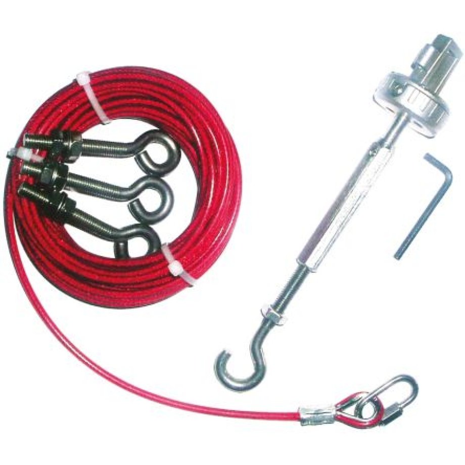 IDEM 140014 Rope Pull Kit for Guardian Line Rope Switches, 30m