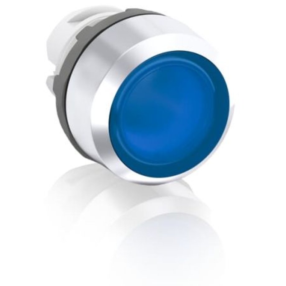 ABB MP1 Series Blue Momentary Push Button Head, 22.5mm Cutout